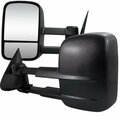 Overtime Manual Towing Mirrors for 88 to 98 Chevrolet C10, 14 x 15 x 22 in. OV1187920